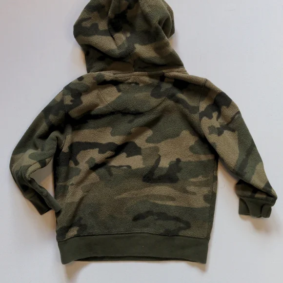 Baby Gap Toddler Fleece Camo Hoodie Sweatshirt * 2T - Picture 5 of 5